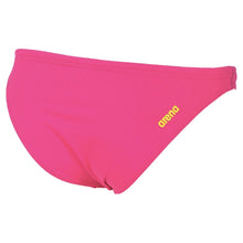 Load image into Gallery viewer, WOMEN'S REAL BRIEF BIKINI BOTTOM - FREAK ROSE/YELLOW STAR