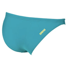 Load image into Gallery viewer, arena-womens-real-brief-bikini-bottom-persian-green-yellow-star-001113-643-ontario-swim-hub-2