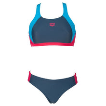 Load image into Gallery viewer, ONLY SIZE 32 - WOMEN'S REN BIKINI - TURQUOISE/PINK - OntarioSwimHub