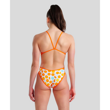 Load image into Gallery viewer, arena-womens-reversible-swimsuit-summer-vibes-challenge-back-mango-multi-005020-300-ontario-swim-hub-7