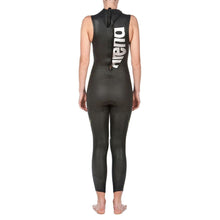 Load image into Gallery viewer, WOMEN'S SLEEVELESS CARBON TRIWETSUIT - BLACK