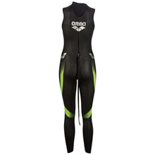 Load image into Gallery viewer, WOMEN'S SLEEVELESS TRIWETSUIT - BLACK