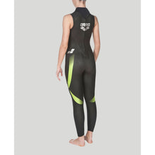 Load image into Gallery viewer, WOMEN'S SLEEVELESS TRIWETSUIT - BLACK