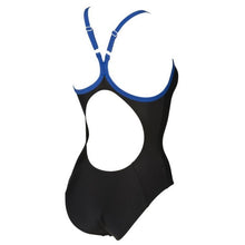 Load image into Gallery viewer, ONLY SIZE 32 - WOMEN'S SLIPSTREAM ONE-PIECE SWIMSUIT - BLACK - OntarioSwimHub