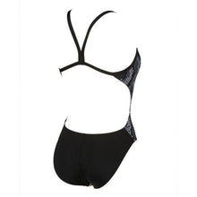 Load image into Gallery viewer, WOMEN'S SNAKE SKIN CHALLENGE BACK - BLACK - OntarioSwimHub