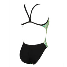 Load image into Gallery viewer, WOMEN'S SNAKE SKIN CHALLENGE BACK - GREEN - OntarioSwimHub