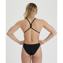 Load image into Gallery viewer, arena-womens-solid-light-tech-high-leg-one-piece-swimsuit-black-white-2a593-55-ontario-swim-hub-5