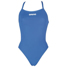 Load image into Gallery viewer, arena-womens-solid-light-tech-high-leg-one-piece-swimsuit-royal-white-2a593-72-ontario-swim-hub-2