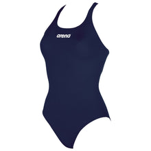 Load image into Gallery viewer, arena-womens-solid-swim-pro-one-piece-swimsuit-navy-white-2a595-75-ontario-swim-hub-1