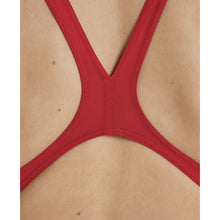 Load image into Gallery viewer, arena-womens-solid-swim-pro-one-piece-swimsuit-red-white-2a242-45-ontario-swim-hub-8