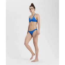Load image into Gallery viewer, WOMEN'S SOLID TIE BACK BIKINI TOP - ROYAL