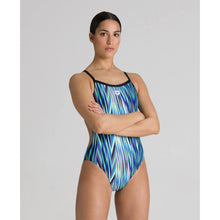 Load image into Gallery viewer, WOMEN'S SPEED STRIPES CHALLENGE BACK ONE-PIECE - OntarioSwimHub