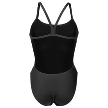 Load image into Gallery viewer, arena-womens-team-swimsuit-challenge-solid-black-white-004766-550-ontario-swim-hub-4
