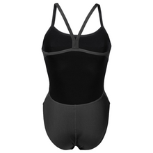Load image into Gallery viewer, arena-womens-team-swimsuit-challenge-solid-black-white-004766-550-ontario-swim-hub-4