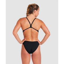 Load image into Gallery viewer, arena-womens-team-swimsuit-challenge-solid-black-white-004766-550-ontario-swim-hub-6
