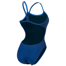Load image into Gallery viewer, arena-womens-team-swimsuit-challenge-solid-navy-white-004766-750-ontario-swim-hub-3