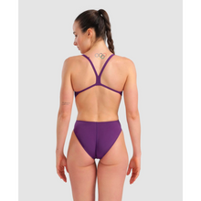 Load image into Gallery viewer, arena-womens-team-swimsuit-challenge-solid-plum-white-004766-911-ontario-swim-hub-6