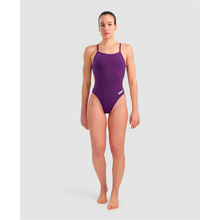 Load image into Gallery viewer,     arena-womens-team-swimsuit-challenge-solid-plum-white-004766-911-ontario-swim-hub-7