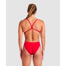 Load image into Gallery viewer, arena-womens-team-swimsuit-challenge-solid-red-white-004766-450-ontario-swim-hub-6