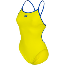 Load image into Gallery viewer, arena-womens-team-swimsuit-lace-back-solid-soft-green-neon-blue-004651-680-ontario-swim-hub-1