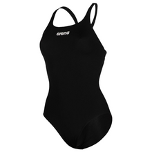 Load image into Gallery viewer, arena-womens-team-swimsuit-swim-pro-solid-black-white-005803-550-ontario-swim-hub-1