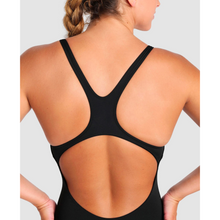 Load image into Gallery viewer, arena-womens-team-swimsuit-swim-pro-solid-black-white-005803-550-ontario-swim-hub-9