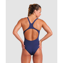 Load image into Gallery viewer, arena-womens-team-swimsuit-swim-pro-solid-navy-white-005803-750-ontario-swim-hub-6