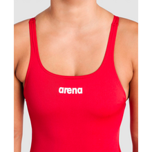 Load image into Gallery viewer, arena-womens-team-swimsuit-swim-pro-solid-red-white-004760-450-ontario-swim-hub-8