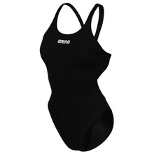 Load image into Gallery viewer,     arena-womens-team-swimsuit-swim-tech-solid-black-white-004763-550-ontario-swim-hub-1

