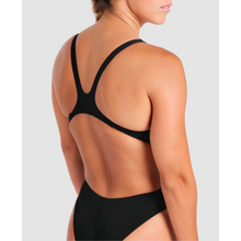 Load image into Gallery viewer, arena-womens-team-swimsuit-swim-tech-solid-black-white-004763-550-ontario-swim-hub-9
