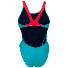 Load image into Gallery viewer, arena-womens-team-swimsuit-swim-tech-solid-martinica-floreale-004763-840-ontario-swim-hub-4