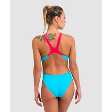 Load image into Gallery viewer, arena-womens-team-swimsuit-swim-tech-solid-martinica-floreale-004763-840-ontario-swim-hub-6