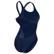 Load image into Gallery viewer, arena-womens-team-swimsuit-swim-tech-solid-navy-white-004763-750-ontario-swim-hub-3