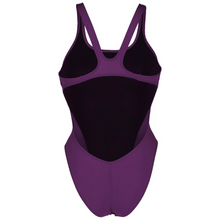 Load image into Gallery viewer, arena-womens-team-swimsuit-swim-tech-solid-plum-white-004763-911-ontario-swim-hub-4