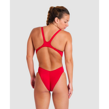 Load image into Gallery viewer, arena-womens-team-swimsuit-swim-tech-solid-red-white-004763-450-ontario-swim-hub-4