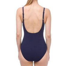 Load image into Gallery viewer, ONLY SIZE 32 - WOMEN'S TOPAZ SQUARED BACK - NAVY - OntarioSwimHub