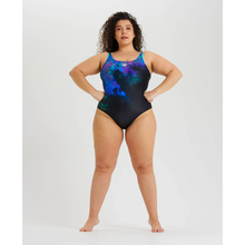 Load image into Gallery viewer, arena-womens-u-back-placement-plus-size-one-piece-swimsuit-black-martinica-multi-005137-760-ontario-swim-hub-7