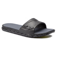 Load image into Gallery viewer, WOMEN'S WATERGRIP SLIDES - BLACK/DARK GREY