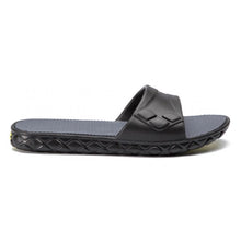 Load image into Gallery viewer, WOMEN'S WATERGRIP SLIDES - BLACK/DARK GREY