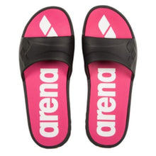 Load image into Gallery viewer, arena-womens-watergrip-slides-black-magenta-000413-506-ontario-swim-hub-2