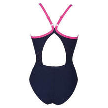 Load image into Gallery viewer, ONLY SIZE 32 - WOMEN'S ZIRCON FLOW BACK - NAVY - OntarioSwimHub