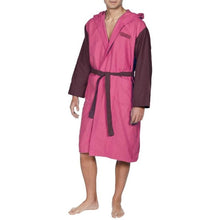 Load image into Gallery viewer, arena-zeal-bathrobe-fresia-rose-red-wine-men