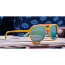 Load image into Gallery viewer, cheesy-flight-attendant-co-pilot-aviator-sunglasses-goodr-active-sunglasses-g00197-mg-tl6-rf-ontario-swim-hub-3