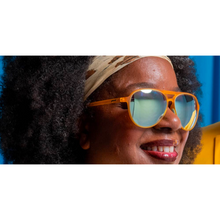 Load image into Gallery viewer,     cheesy-flight-attendant-co-pilot-aviator-sunglasses-goodr-active-sunglasses-g00197-mg-tl6-rf-ontario-swim-hub-4