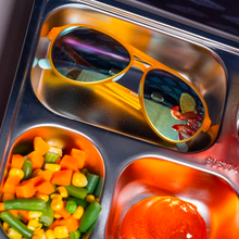 Load image into Gallery viewer, cheesy-flight-attendant-co-pilot-aviator-sunglasses-goodr-active-sunglasses-g00197-mg-tl6-rf-ontario-swim-hub-5