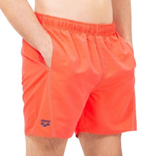 Load image into Gallery viewer, MEN'S FUNDAMENTALS LOGO BOXER SWIM SHORTS - OntarioSwimHub