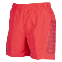 Load image into Gallery viewer, MEN'S FUNDAMENTALS LOGO BOXER SWIM SHORTS - OntarioSwimHub