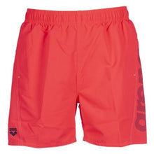 Load image into Gallery viewer, MEN'S FUNDAMENTALS LOGO BOXER SWIM SHORTS - OntarioSwimHub