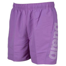 Load image into Gallery viewer, MEN'S FUNDAMENTALS LOGO BOXER SWIM SHORTS