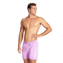 Load image into Gallery viewer, MEN'S FUNDAMENTALS LOGO BOXER SWIM SHORTS